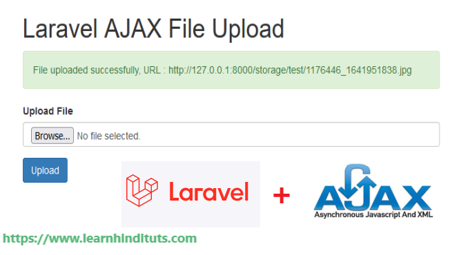 Laravel AJAX File Upload